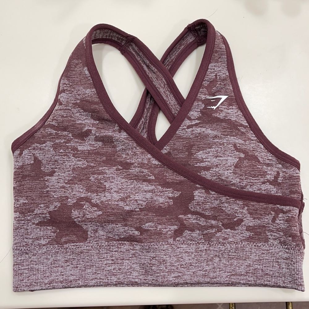 Gymshark Adapt Camo Seamless sports bra
